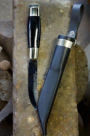 Jarvenpaa Harma Knife  Black 1296 - KnivesOfTheNorth.com