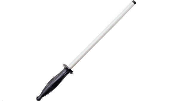 600# 12'' Grit Diamond Kitchen Knife Sharpening Steel Rod Sharpener Stone  Stick