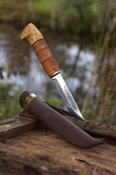 Jarvenpaa Scout Small Knife Scandi Viking Hunting Finland