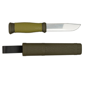 Mora 2000 Knife - Green - KnivesOfTheNorth.com