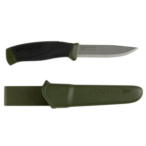 Mora Companion Military Green Knife - KnivesOfTheNorth.com