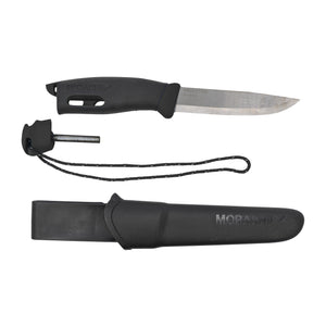 Mora Companion Spark Black Knife M-13567 - KnivesOfTheNorth.com