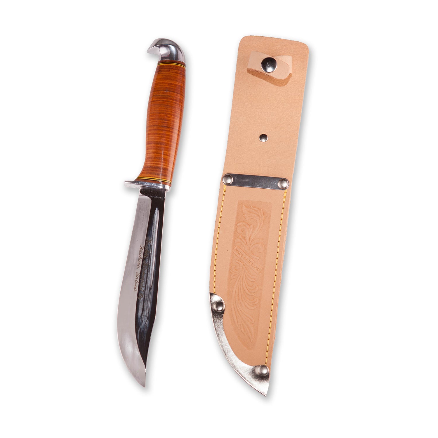 Jarvenpaa Scout Large Knife Scandi Viking Hunting Finland