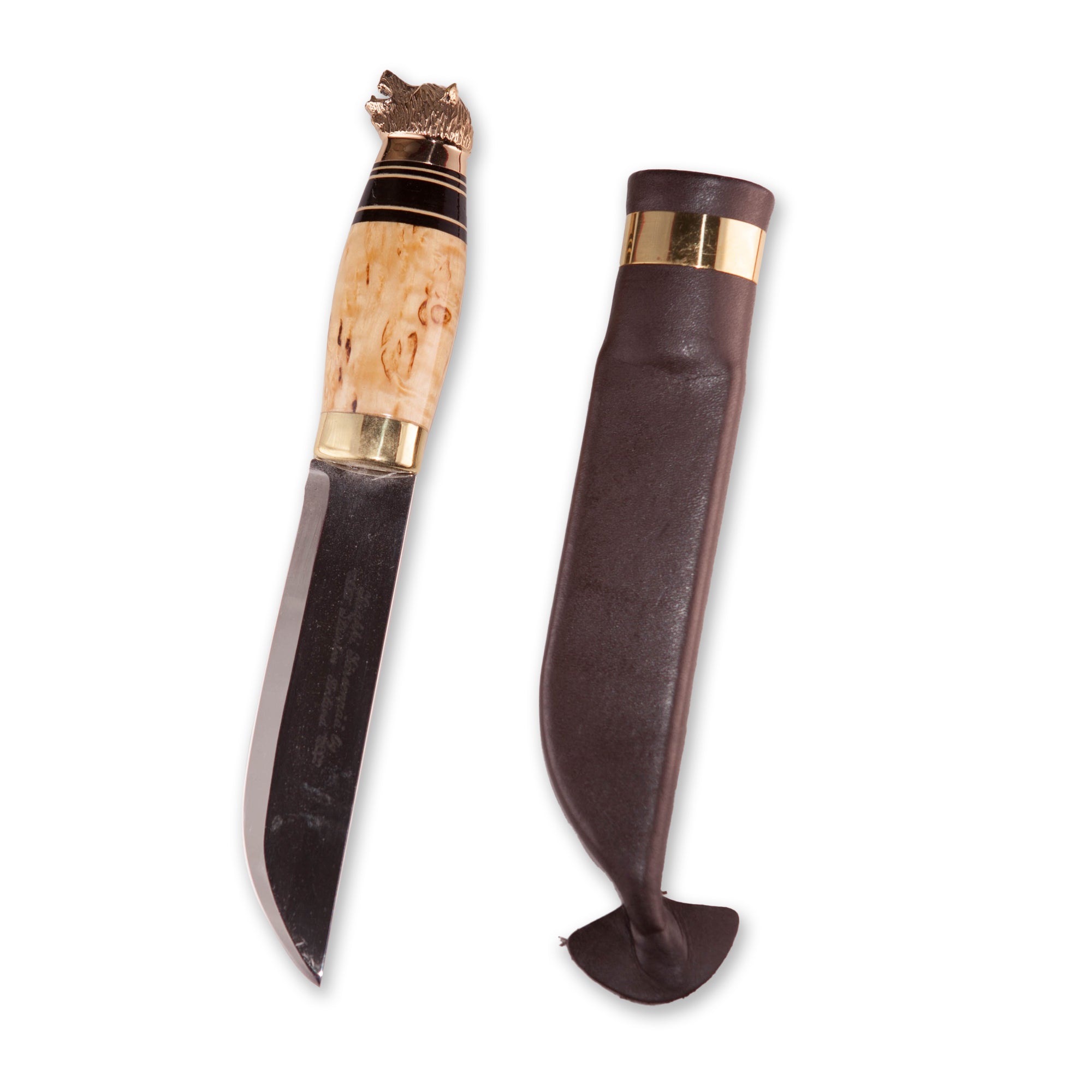 Järvenpää Kontio Bear Head Knife