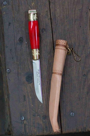 Jarvenpaa The Junki Red Knife 1772 - KnivesOfTheNorth.com