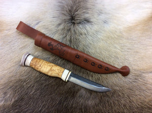 Wood Jewel Vuolu Little 8 Knife 23VP8 - KnivesOfTheNorth.com
