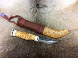 Wood Jewel 23VV Carver Knife with Birch Sheath - KnivesOfTheNorth.com