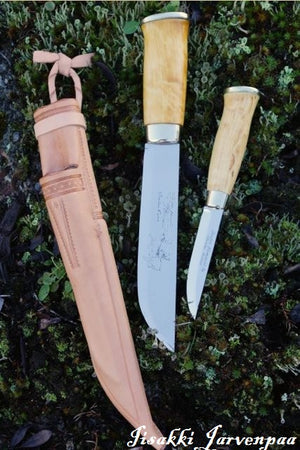Jarvenpaa Puukko and Leuku Combination  Stainless Steel Knife 5629-o - KnivesOfTheNorth.com
