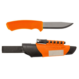 Mora Bushcraft Survival Orange Knife - KnivesOfTheNorth.com