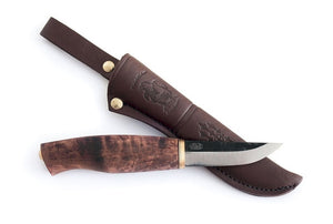 Coltello intarsio intaglio legno a uncino doppio filo Morakniv HOOK KNIFE  162 DOUBLE EDGE con FODERO (13388)
