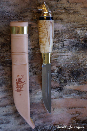 Jarvenpaa Hirvikoira (Elkhound) Knife 4217 - KnivesOfTheNorth.com
