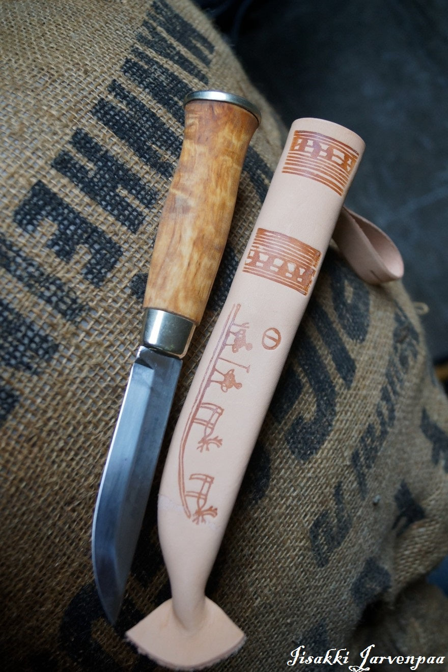 Jarvenpaa Lappland Puukko Medium Knife 5226 - KnivesOfTheNorth.com