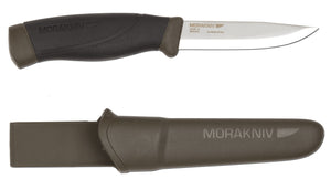 Mora Companion Heavy Duty Military Green Knife M-12494 - KnivesOfTheNorth.com