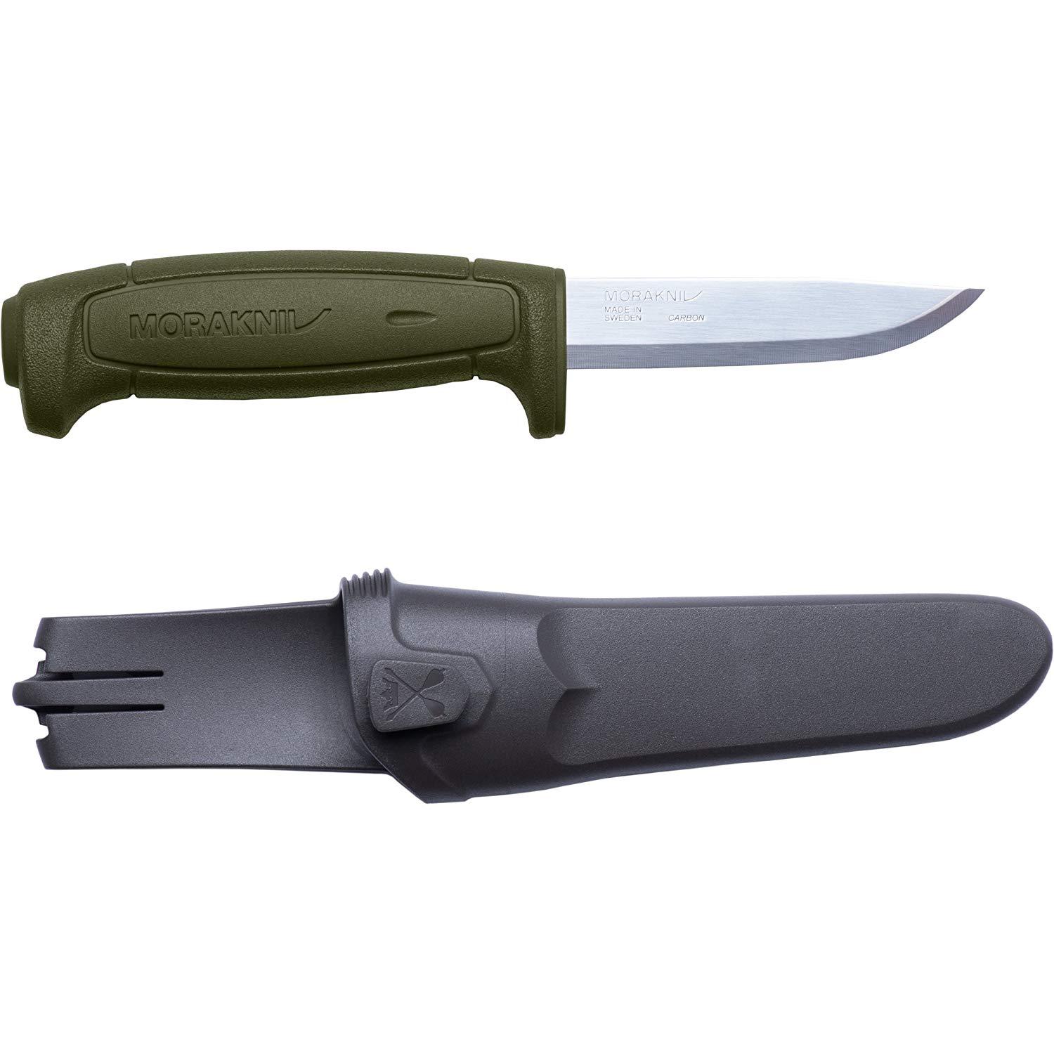 Morakniv Basic 511 Fixed Blade Knife - Military Green