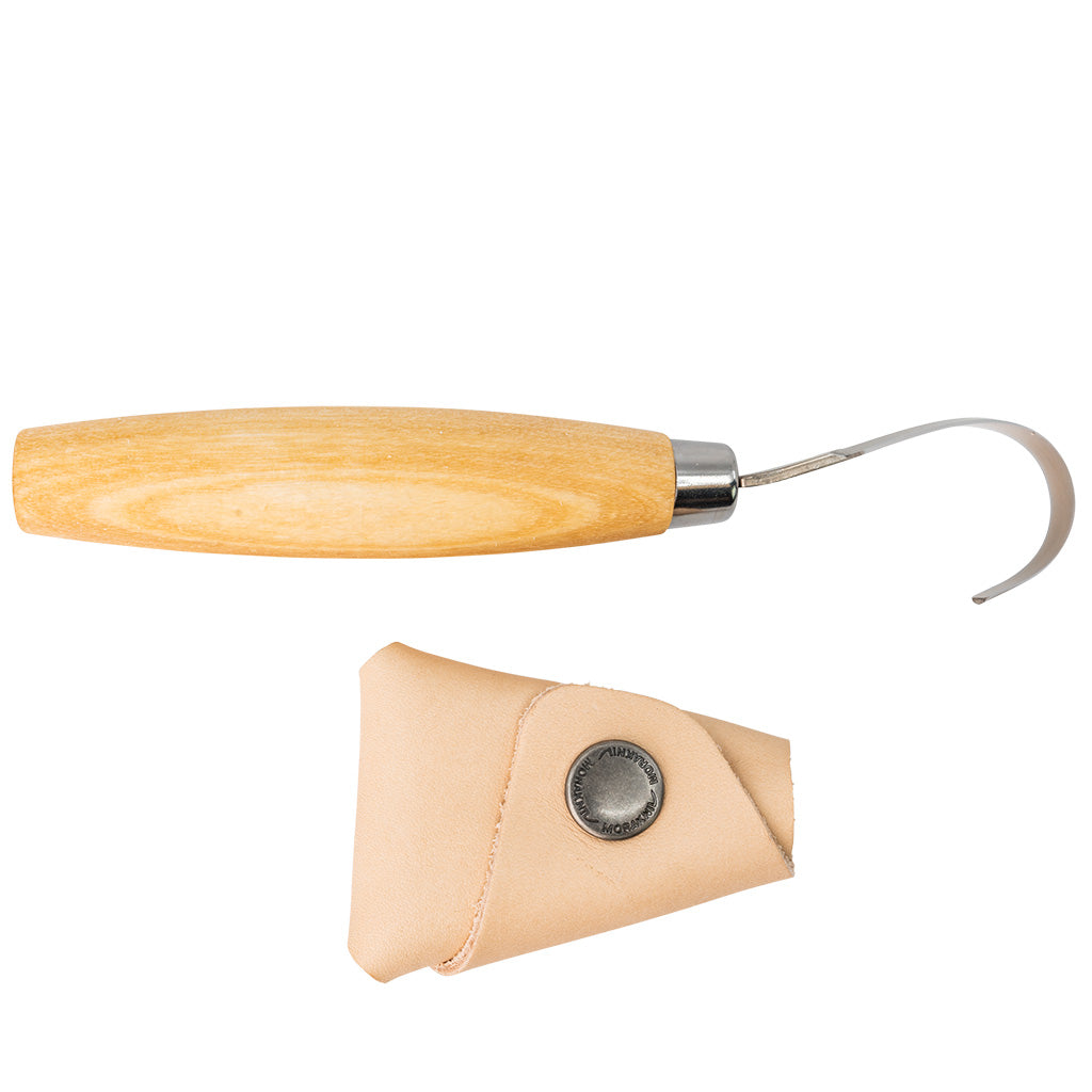 Mora Hook Knife 164 Left with Sheath - KnivesOfTheNorth.com