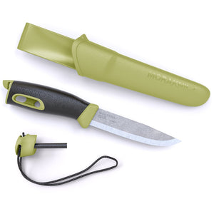 Mora Companion Spark  Green Knife M-13570 - KnivesOfTheNorth.com