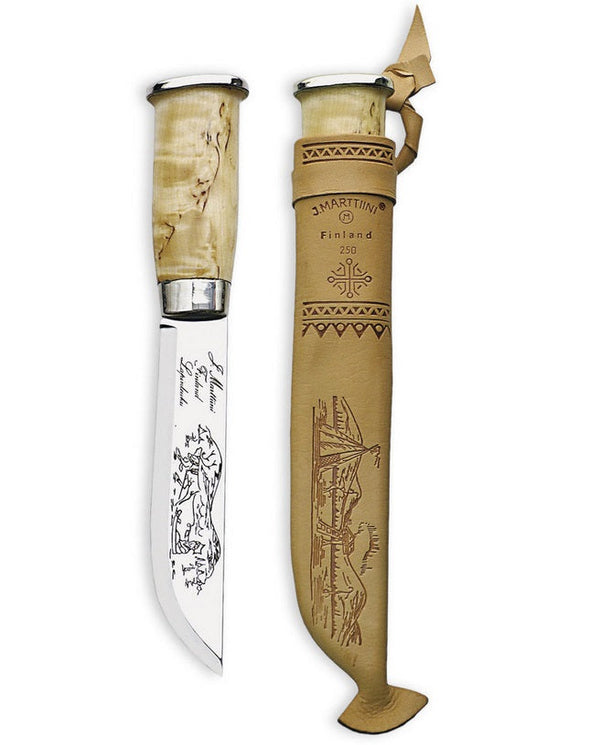 Marttiini MN250010 Lapp knife 250 Scandi Viking Hunting Knife Finland
