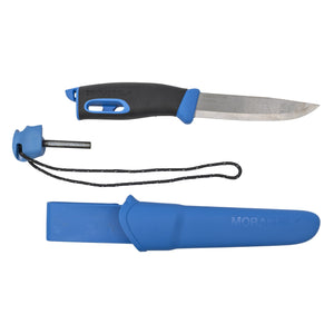 Mora Companion Spark  Blue Knife M-13572 - KnivesOfTheNorth.com