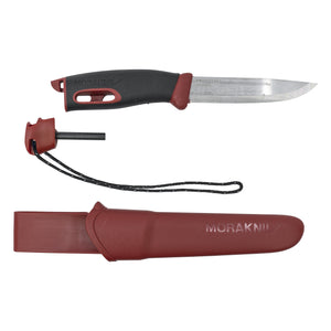 Mora Companion Spark Red Knife M-13571 - KnivesOfTheNorth.com
